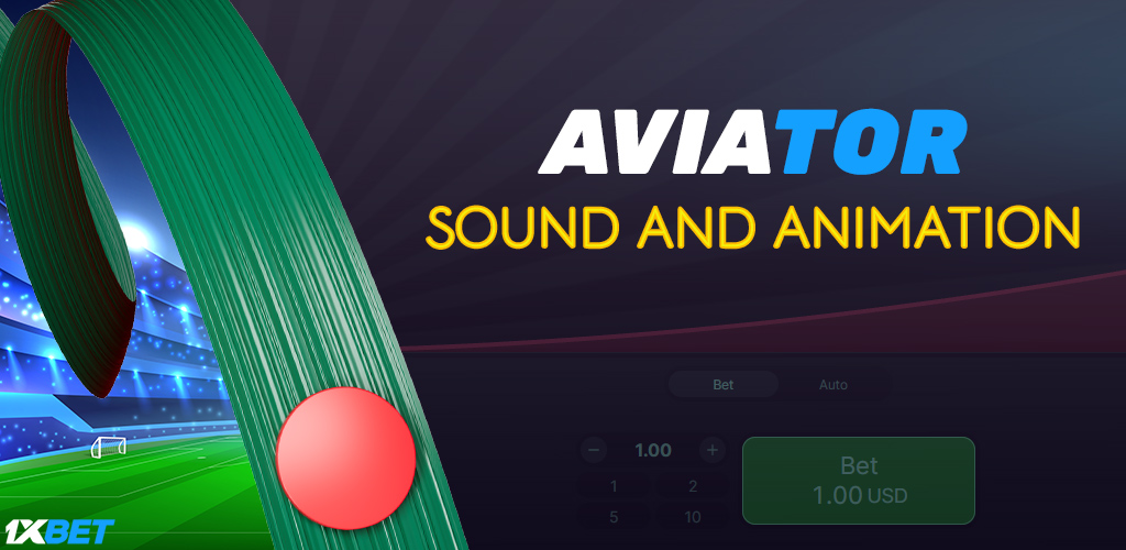 The animation and sounds in Aviator are simple and don't distract from the gameplay.