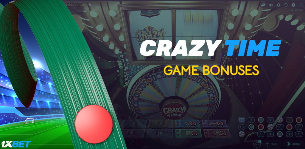 Bonuses in the Crazy Time game are four built-in features within the game itself.